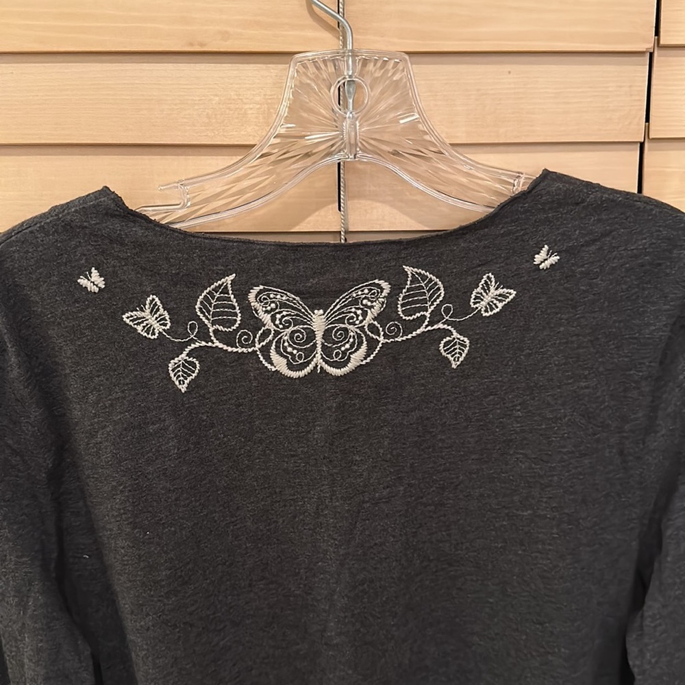 Johnny Was Alina Merrow Edge Embroidered Tunic Dress - Picture 7 of 9